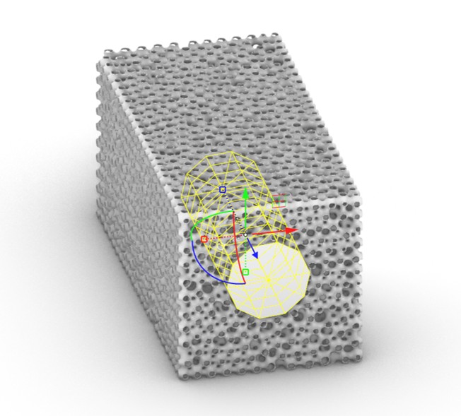 Define cavity mesh